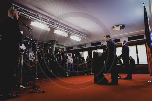 Aussenminister Wadephul trifft Aussenminister von Griechenland Gerapetritis