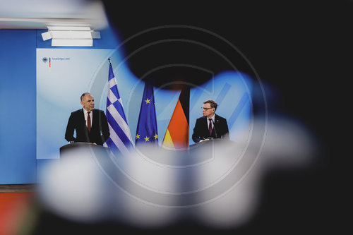 Aussenminister Wadephul trifft Aussenminister von Griechenland Gerapetritis