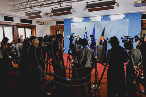 Aussenminister Wadephul trifft Aussenminister von Griechenland Gerapetritis