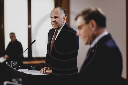 Aussenminister Wadephul trifft Aussenminister von Griechenland Gerapetritis