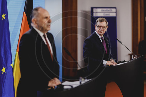 Aussenminister Wadephul trifft Aussenminister von Griechenland Gerapetritis