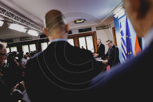 Aussenminister Wadephul trifft Aussenminister von Griechenland Gerapetritis