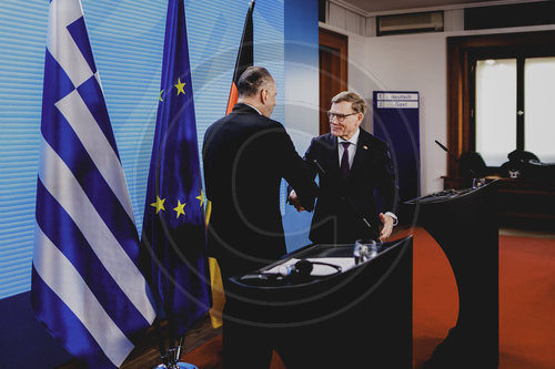 Aussenminister Wadephul trifft Aussenminister von Griechenland Gerapetritis