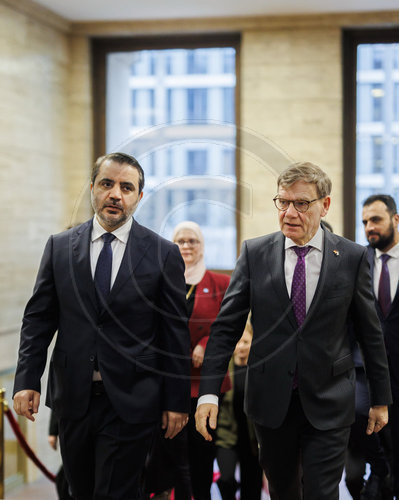 Johann Wadephul und Asaad al-Schaibani