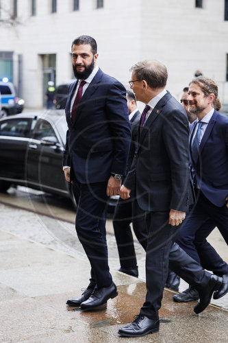 Johann Wadephul und Ahmad al-Scharaa