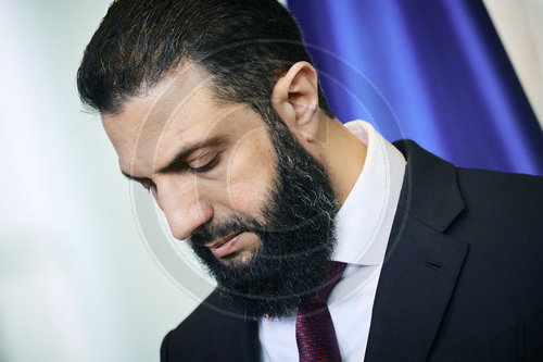 Pressekonferenz Friedrich Merz und Ahmed al Sharaa