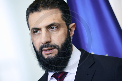 Pressekonferenz Friedrich Merz und Ahmed al Sharaa