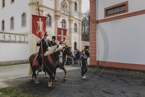 Osterreiter in der Oberlausitz