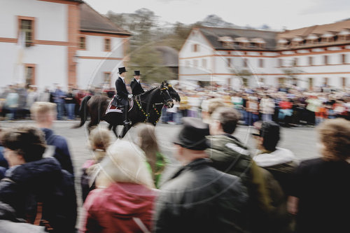 Osterreiter in der Oberlausitz
