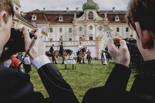 Osterreiter in der Oberlausitz
