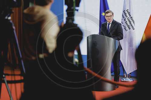 Sudan-Konferenz im Auswaertigen Amt