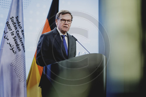 Sudan-Konferenz im Auswaertigen Amt