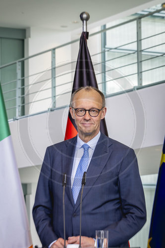 Bundeskanzler Merz trifft irischen Premierminister