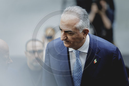 Pressekonferenz mit Reza Pahlavi