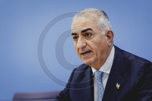 Pressekonferenz mit Reza Pahlavi