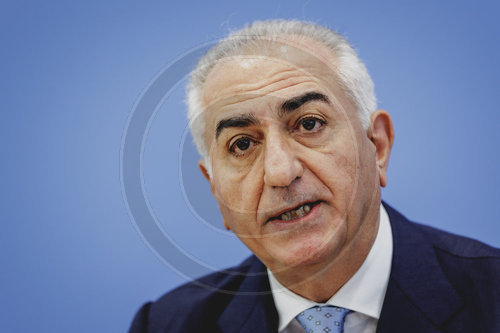 Pressekonferenz mit Reza Pahlavi