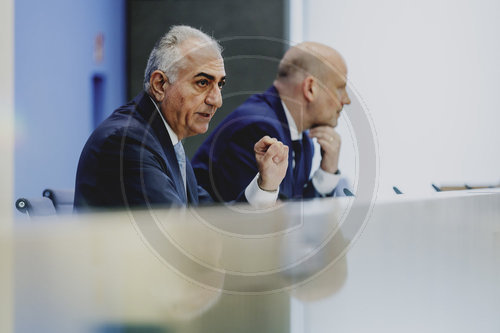 Pressekonferenz mit Reza Pahlavi