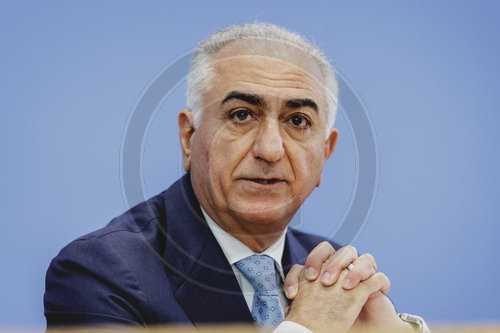 Pressekonferenz mit Reza Pahlavi