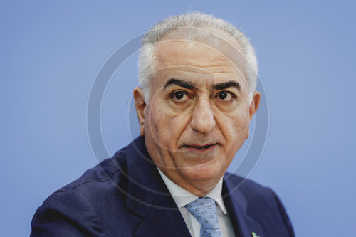 Pressekonferenz mit Reza Pahlavi