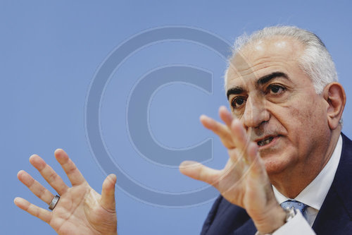 Pressekonferenz mit Reza Pahlavi