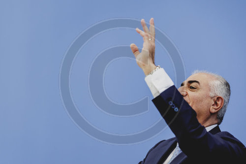 Pressekonferenz mit Reza Pahlavi