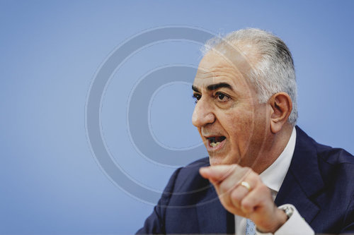 Pressekonferenz mit Reza Pahlavi