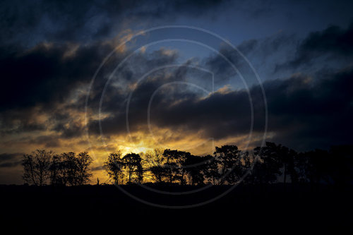 Sonnenaufgang mit Wolken