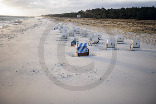 Sonnenaufang am Strand von Prerow