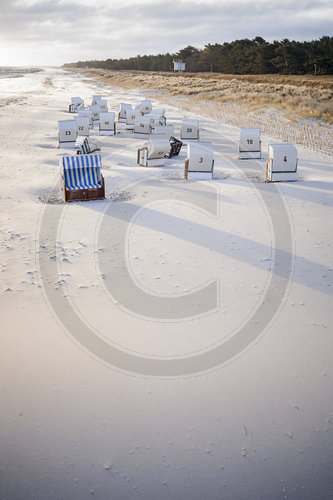 Sonnenaufang am Strand von Prerow