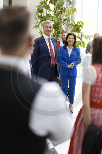 Katherina Reiche und Markus S‚àö‚àÇder in M‚àö¬∫nchen