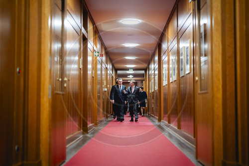Bundesaussenminister Wadephul trifft Gideon Sa'ar